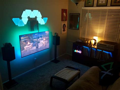 gaming room decor lights